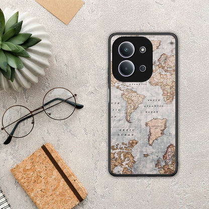 World Map - Xiaomi Redmi 15C θήκη