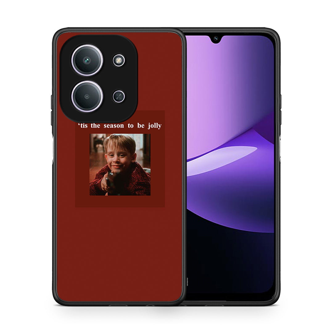 Θήκη Xiaomi Redmi 15C Xmas Ultimate Spirit από τη Smartfits με σχέδιο στο πίσω μέρος και μαύρο περίβλημα | Xiaomi Redmi 15C Xmas Ultimate Spirit case with colorful back and black bezels