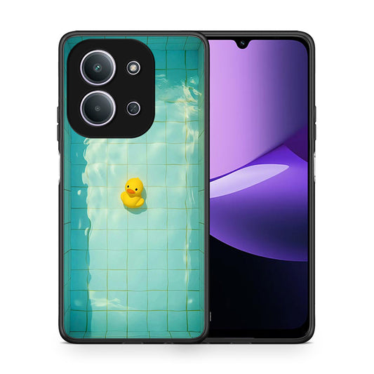 Θήκη Xiaomi Redmi 15C Yellow Duck από τη Smartfits με σχέδιο στο πίσω μέρος και μαύρο περίβλημα | Xiaomi Redmi 15C Yellow Duck case with colorful back and black bezels