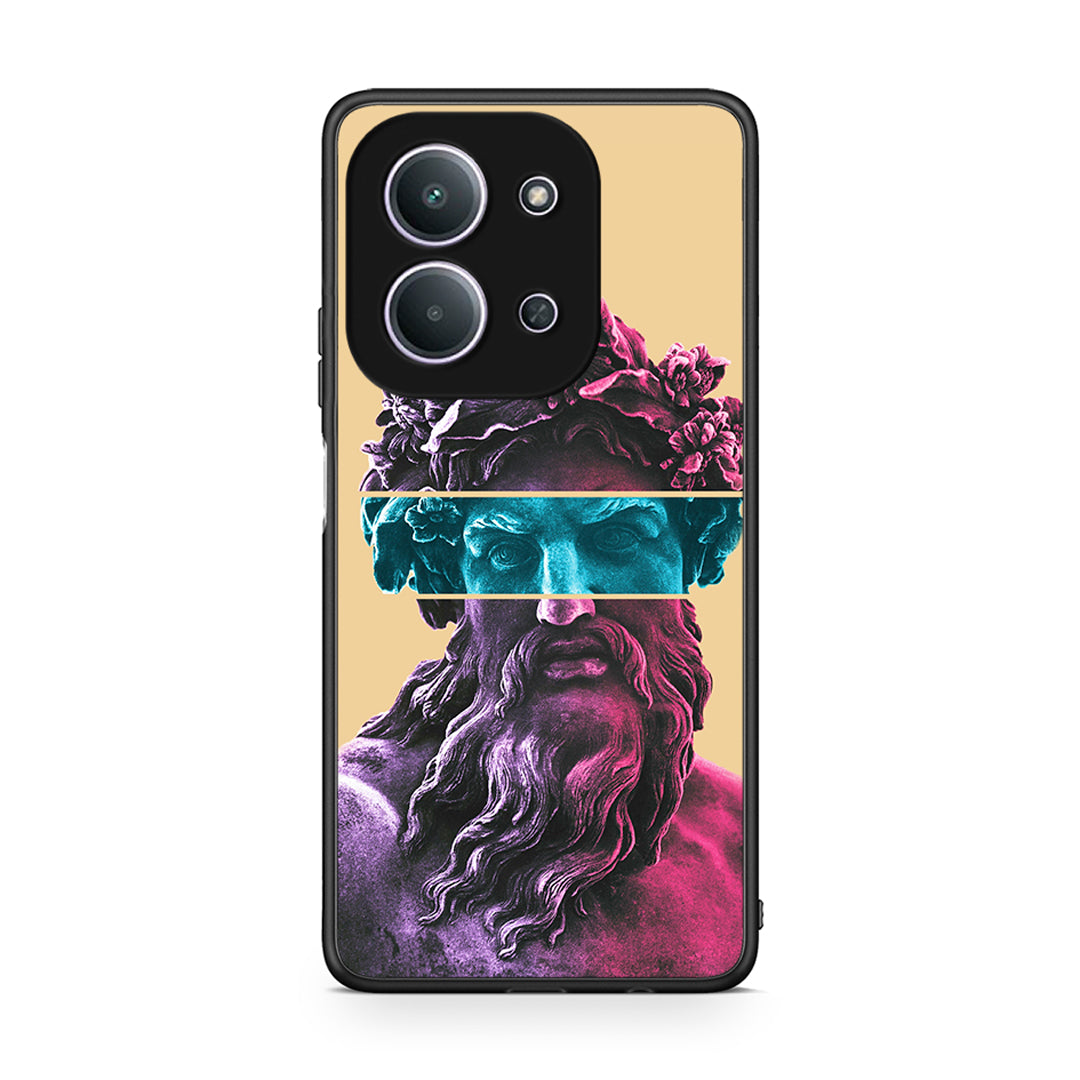 Xiaomi Redmi 15C Zeus Art Θήκη Αγίου Βαλεντίνου από τη Smartfits με σχέδιο στο πίσω μέρος και μαύρο περίβλημα | Smartphone case with colorful back and black bezels by Smartfits