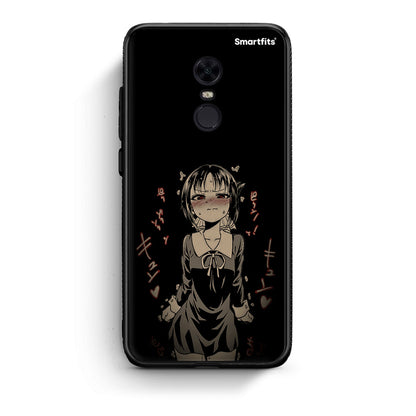 Xiaomi Redmi 5 Plus Anime Girl θήκη από τη Smartfits με σχέδιο στο πίσω μέρος και μαύρο περίβλημα | Smartphone case with colorful back and black bezels by Smartfits