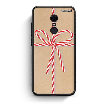 Xiaomi Redmi 5 Plus Christmas Gift θήκη από τη Smartfits με σχέδιο στο πίσω μέρος και μαύρο περίβλημα | Smartphone case with colorful back and black bezels by Smartfits