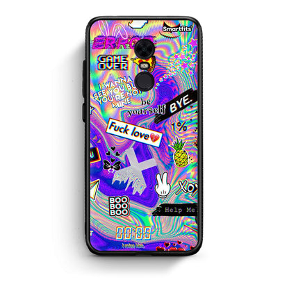 Xiaomi Redmi 5 Plus Game Over θήκη από τη Smartfits με σχέδιο στο πίσω μέρος και μαύρο περίβλημα | Smartphone case with colorful back and black bezels by Smartfits