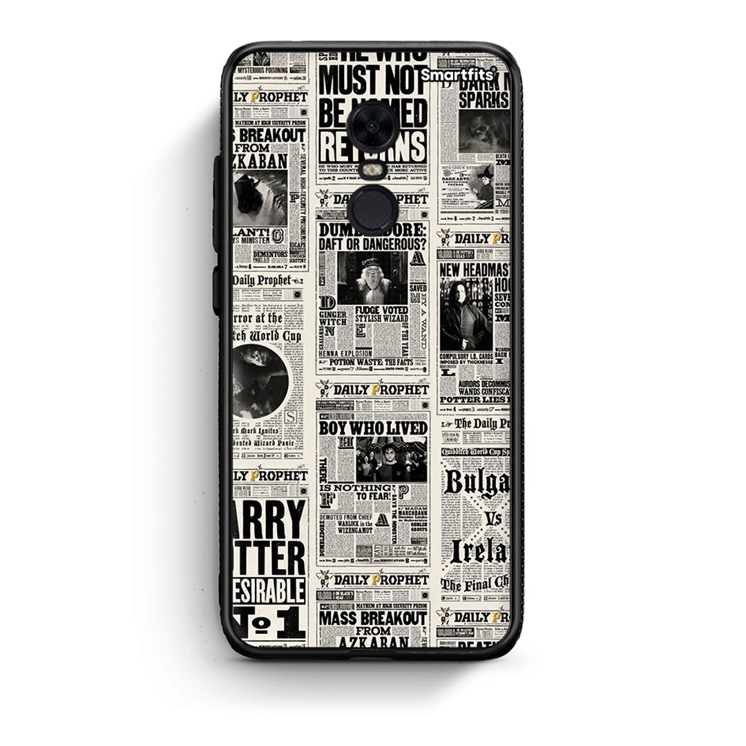 Xiaomi Redmi 5 Plus Harry Paper θήκη από τη Smartfits με σχέδιο στο πίσω μέρος και μαύρο περίβλημα | Smartphone case with colorful back and black bezels by Smartfits