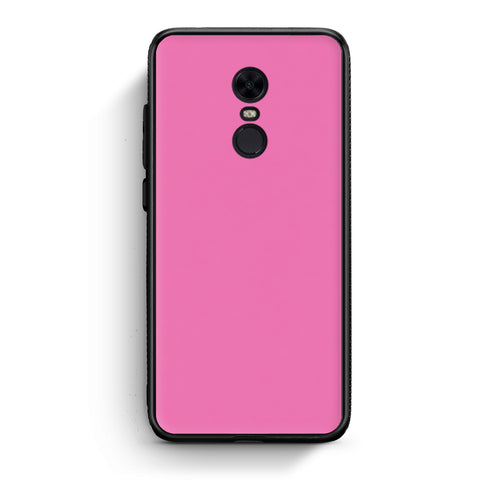 Θήκη Xiaomi Redmi 5 Plus Rose Pink από τη Smartfits με σχέδιο στο πίσω μέρος και μαύρο περίβλημα | Xiaomi Redmi 5 Plus Rose Pink case with colorful back and black bezels