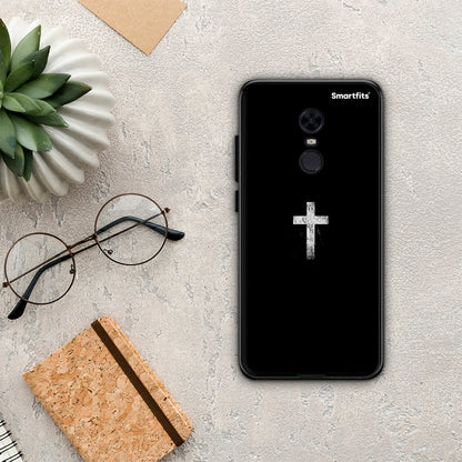White Cross - Xiaomi Redmi 5 Plus θήκη