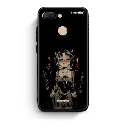 Xiaomi Redmi 6 Anime Girl θήκη από τη Smartfits με σχέδιο στο πίσω μέρος και μαύρο περίβλημα | Smartphone case with colorful back and black bezels by Smartfits