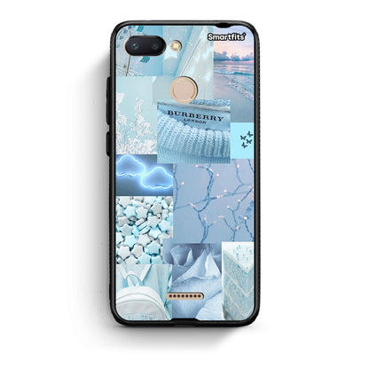 Xiaomi Redmi 6 Ciel Aesthetic Collage θήκη από τη Smartfits με σχέδιο στο πίσω μέρος και μαύρο περίβλημα | Smartphone case with colorful back and black bezels by Smartfits