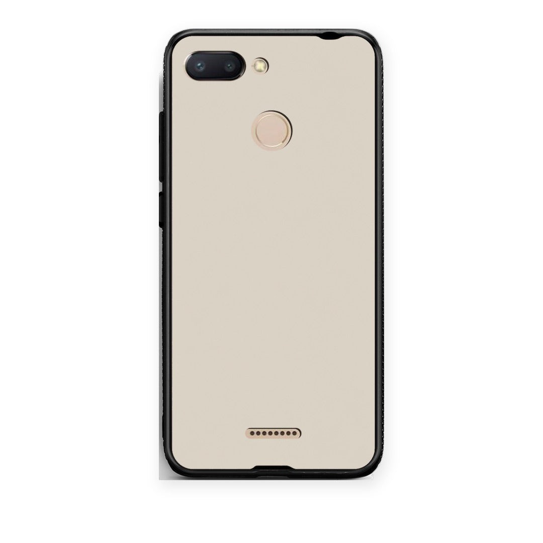 Θήκη Xiaomi Redmi 6 Ivory Beige από τη Smartfits με σχέδιο στο πίσω μέρος και μαύρο περίβλημα | Xiaomi Redmi 6 Ivory Beige case with colorful back and black bezels