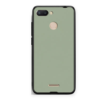 Θήκη Xiaomi Redmi 6 Sage Green από τη Smartfits με σχέδιο στο πίσω μέρος και μαύρο περίβλημα | Xiaomi Redmi 6 Sage Green case with colorful back and black bezels