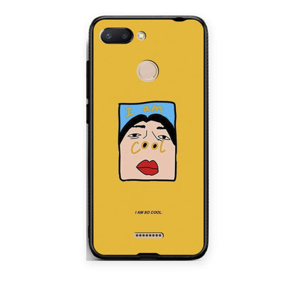 Θήκη Xiaomi Redmi 6 So Cool από τη Smartfits με σχέδιο στο πίσω μέρος και μαύρο περίβλημα | Xiaomi Redmi 6 So Cool case with colorful back and black bezels