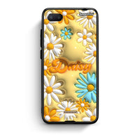 Thumbnail for Xiaomi Redmi 6A Bubble Daisies θήκη από τη Smartfits με σχέδιο στο πίσω μέρος και μαύρο περίβλημα | Smartphone case with colorful back and black bezels by Smartfits