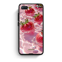 Thumbnail for Xiaomi Redmi 6A Juicy Strawberries θήκη από τη Smartfits με σχέδιο στο πίσω μέρος και μαύρο περίβλημα | Smartphone case with colorful back and black bezels by Smartfits