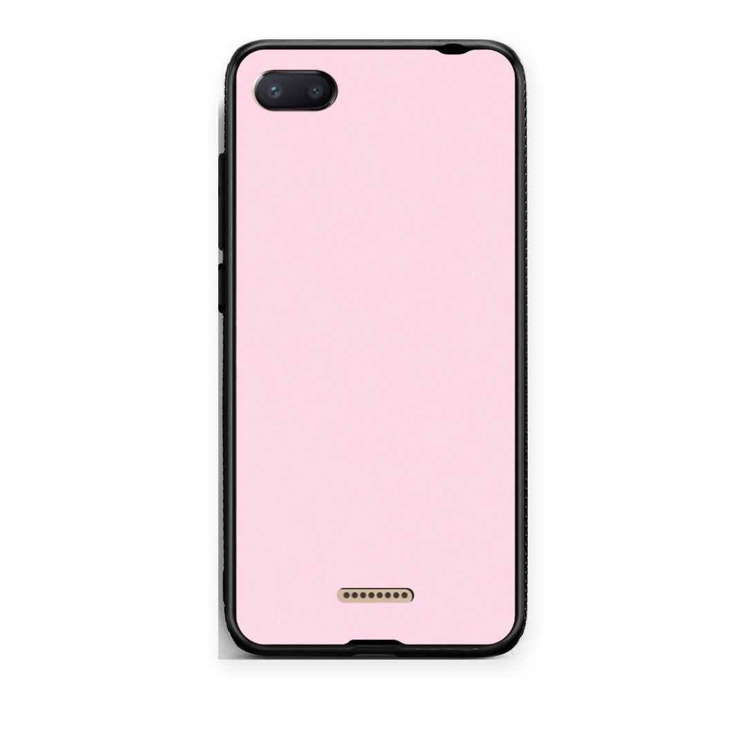 Θήκη Xiaomi Redmi 6A Pale Pink από τη Smartfits με σχέδιο στο πίσω μέρος και μαύρο περίβλημα | Xiaomi Redmi 6A Pale Pink case with colorful back and black bezels
