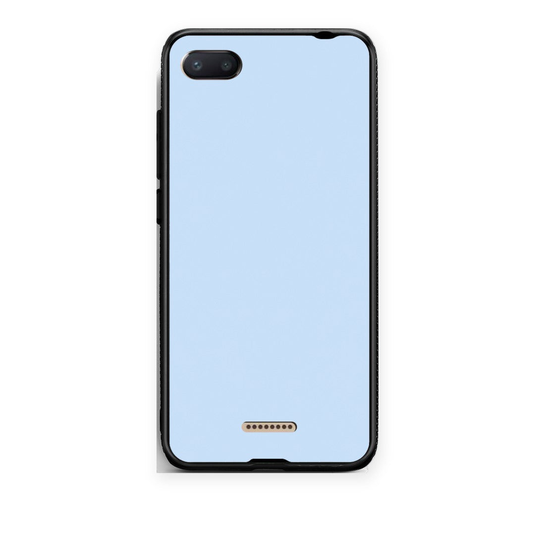 Θήκη Xiaomi Redmi 6A Powder Blue από τη Smartfits με σχέδιο στο πίσω μέρος και μαύρο περίβλημα | Xiaomi Redmi 6A Powder Blue case with colorful back and black bezels