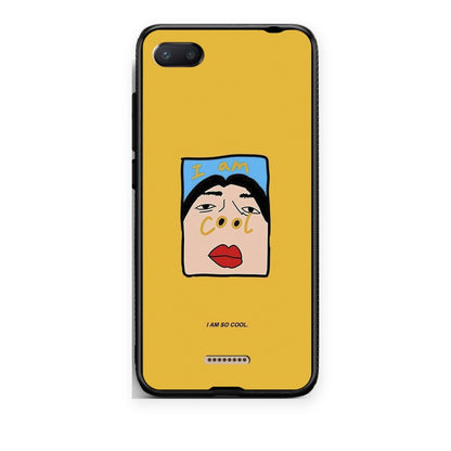 Θήκη Xiaomi Redmi 6A So Cool από τη Smartfits με σχέδιο στο πίσω μέρος και μαύρο περίβλημα | Xiaomi Redmi 6A So Cool case with colorful back and black bezels