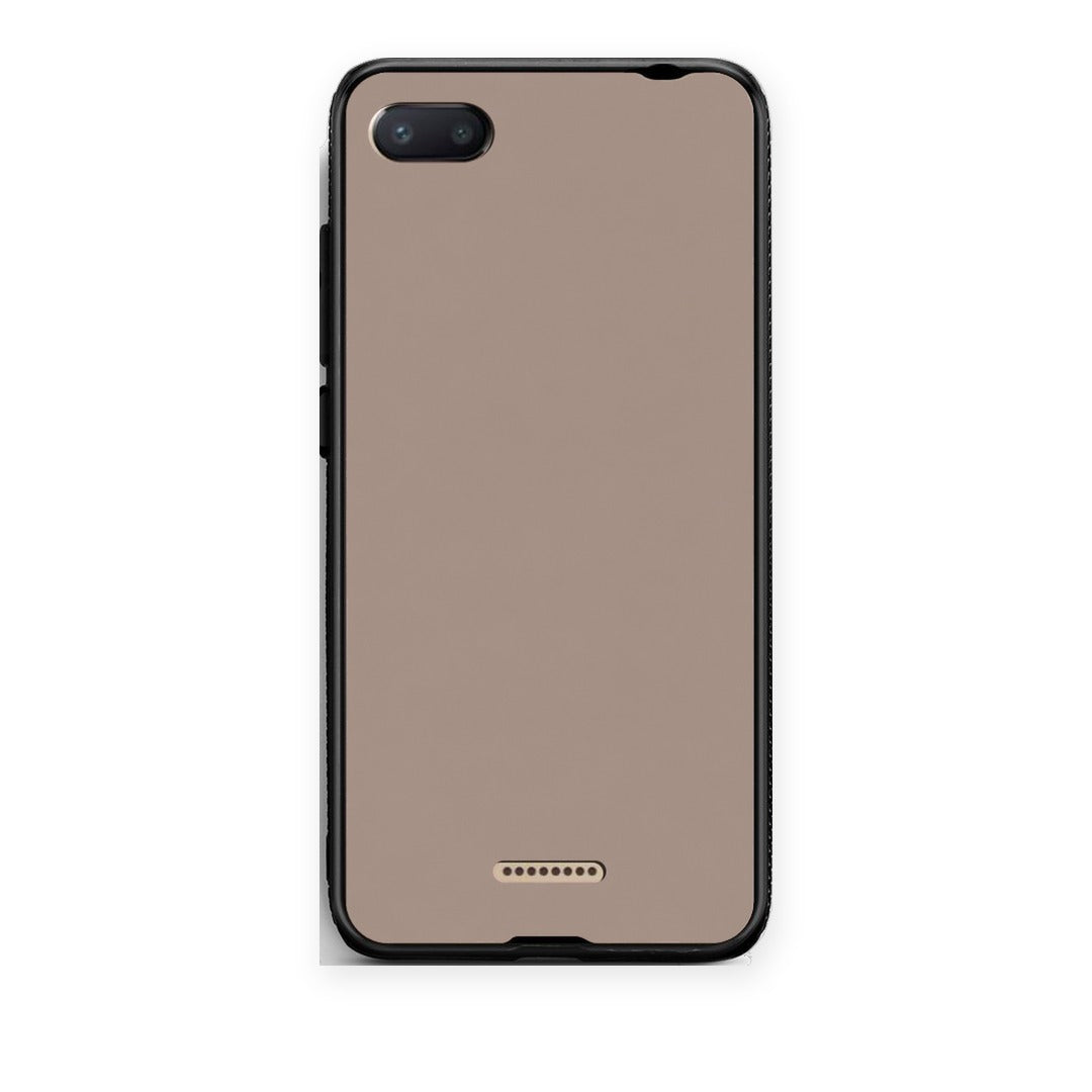 Θήκη Xiaomi Redmi 6A Warm Taupe από τη Smartfits με σχέδιο στο πίσω μέρος και μαύρο περίβλημα | Xiaomi Redmi 6A Warm Taupe case with colorful back and black bezels
