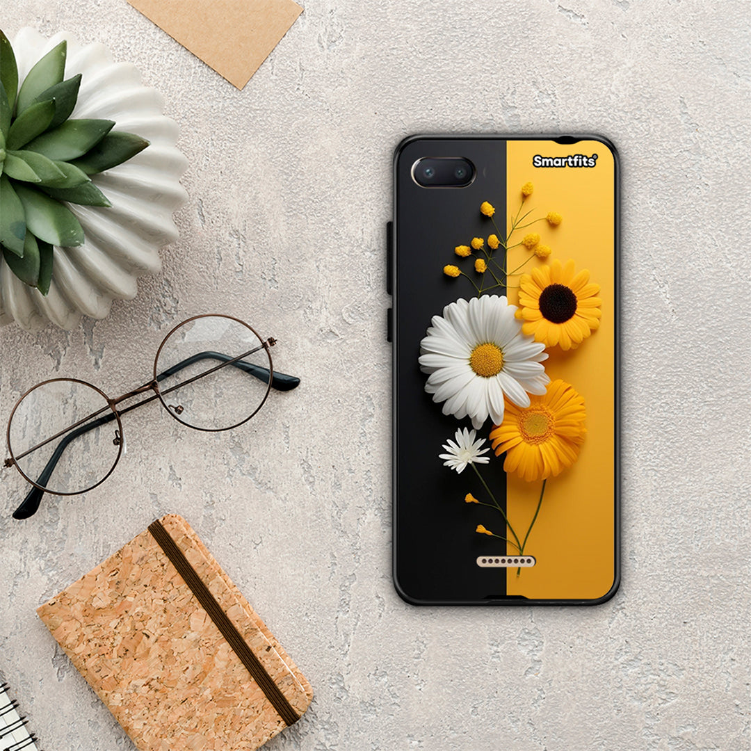 Yellow Daisies - Xiaomi Redmi 6A θήκη