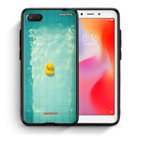 Thumbnail for Θήκη Xiaomi Redmi 6A Yellow Duck από τη Smartfits με σχέδιο στο πίσω μέρος και μαύρο περίβλημα | Xiaomi Redmi 6A Yellow Duck case with colorful back and black bezels