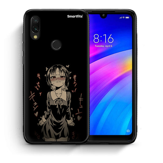 Θήκη Xiaomi Redmi 7 Anime Girl από τη Smartfits με σχέδιο στο πίσω μέρος και μαύρο περίβλημα | Xiaomi Redmi 7 Anime Girl case with colorful back and black bezels