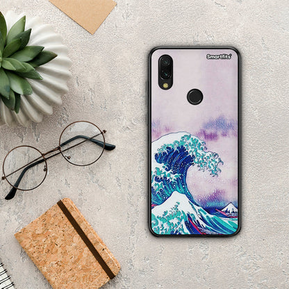 Blue Waves - Xiaomi Redmi 7 θήκη