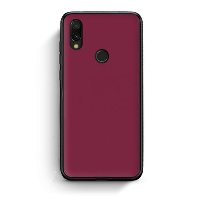 Θήκη Xiaomi Redmi 7 Burgundy από τη Smartfits με σχέδιο στο πίσω μέρος και μαύρο περίβλημα | Xiaomi Redmi 7 Burgundy case with colorful back and black bezels