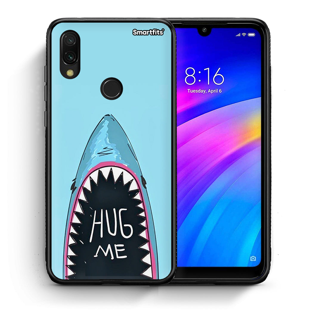 Θήκη Xiaomi Redmi 7 Hug Me από τη Smartfits με σχέδιο στο πίσω μέρος και μαύρο περίβλημα | Xiaomi Redmi 7 Hug Me case with colorful back and black bezels