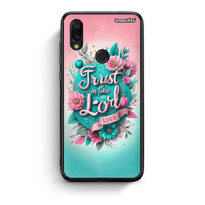 Xiaomi Redmi 7 Lord Trust θήκη από τη Smartfits με σχέδιο στο πίσω μέρος και μαύρο περίβλημα | Smartphone case with colorful back and black bezels by Smartfits