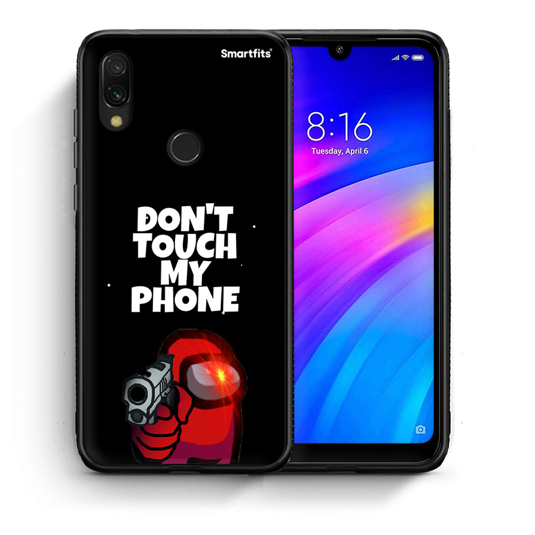 Θήκη Xiaomi Redmi 7 My Phone από τη Smartfits με σχέδιο στο πίσω μέρος και μαύρο περίβλημα | Xiaomi Redmi 7 My Phone case with colorful back and black bezels