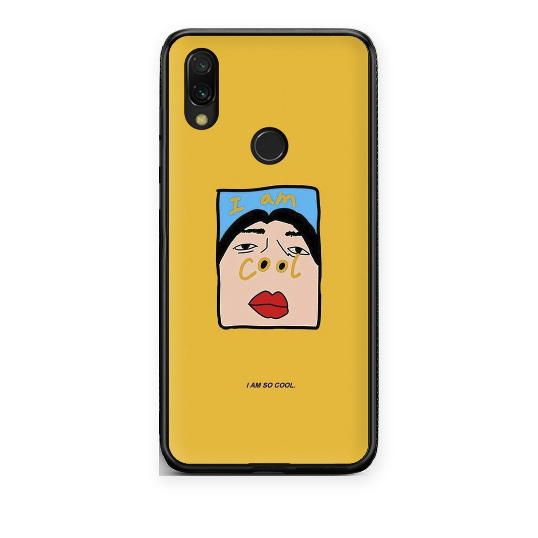 Θήκη Xiaomi Redmi 7 So Cool από τη Smartfits με σχέδιο στο πίσω μέρος και μαύρο περίβλημα | Xiaomi Redmi 7 So Cool case with colorful back and black bezels
