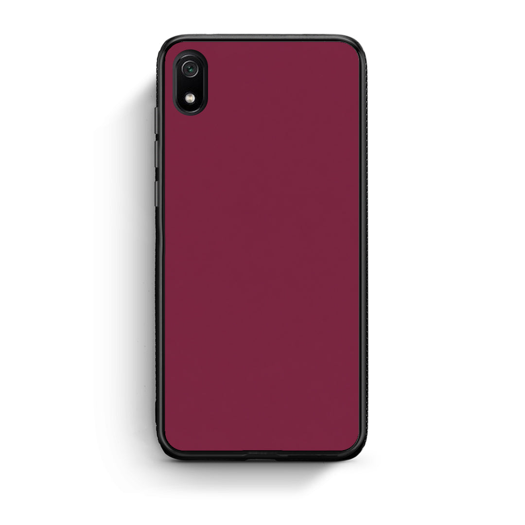 Θήκη Xiaomi Redmi 7A Burgundy από τη Smartfits με σχέδιο στο πίσω μέρος και μαύρο περίβλημα | Xiaomi Redmi 7A Burgundy case with colorful back and black bezels