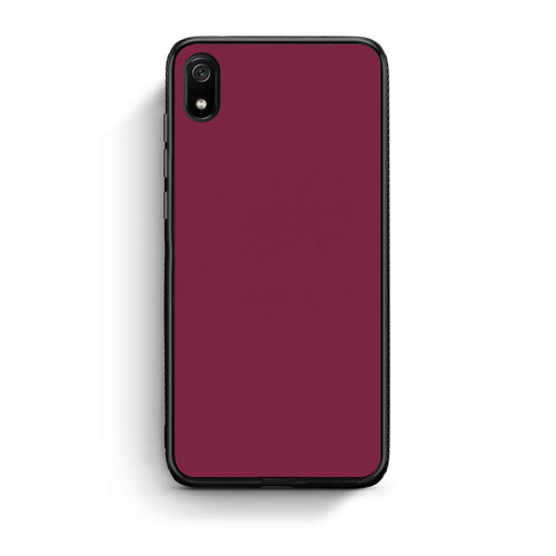 Θήκη Xiaomi Redmi 7A Burgundy από τη Smartfits με σχέδιο στο πίσω μέρος και μαύρο περίβλημα | Xiaomi Redmi 7A Burgundy case with colorful back and black bezels