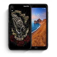 Thumbnail for Θήκη Xiaomi Redmi 7A Judge By God από τη Smartfits με σχέδιο στο πίσω μέρος και μαύρο περίβλημα | Xiaomi Redmi 7A Judge By God case with colorful back and black bezels