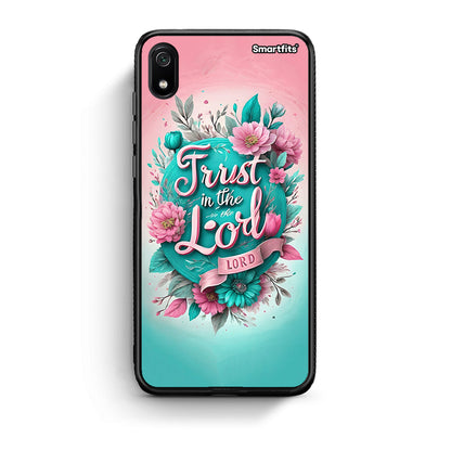 Xiaomi Redmi 7A Lord Trust θήκη από τη Smartfits με σχέδιο στο πίσω μέρος και μαύρο περίβλημα | Smartphone case with colorful back and black bezels by Smartfits