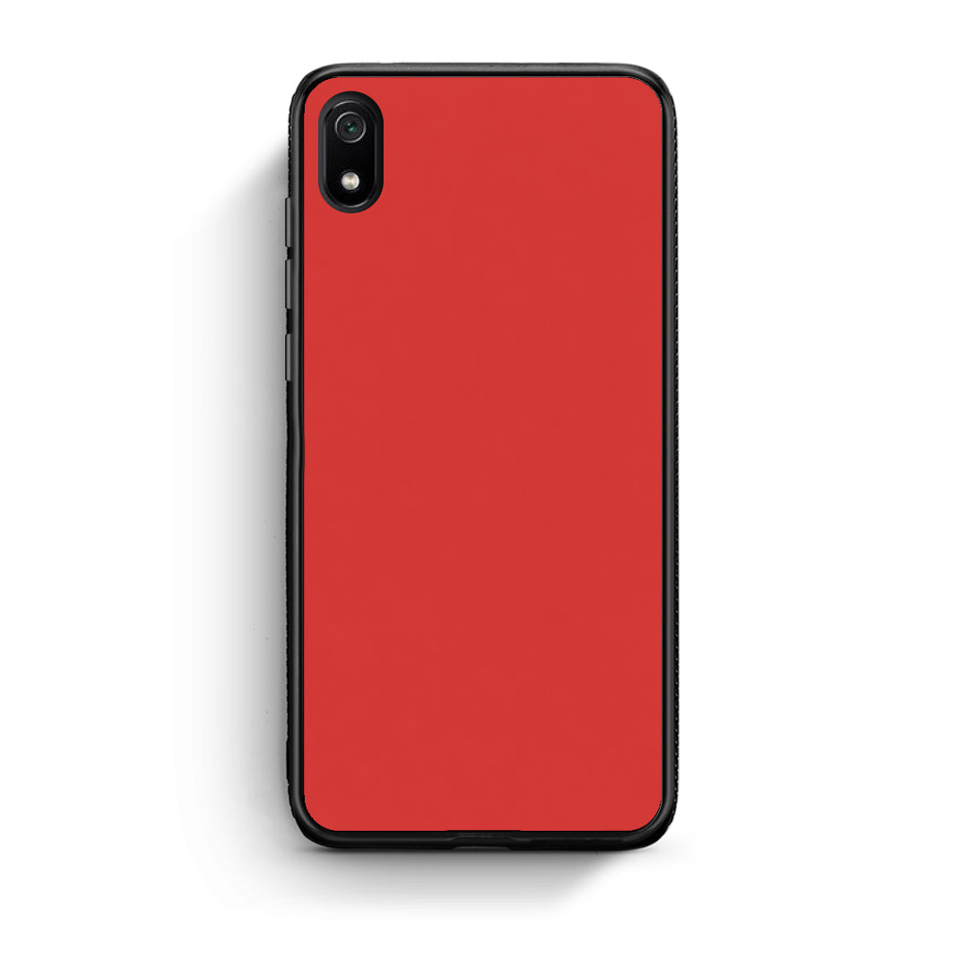 Θήκη Xiaomi Redmi 7A Poppy Red από τη Smartfits με σχέδιο στο πίσω μέρος και μαύρο περίβλημα | Xiaomi Redmi 7A Poppy Red case with colorful back and black bezels