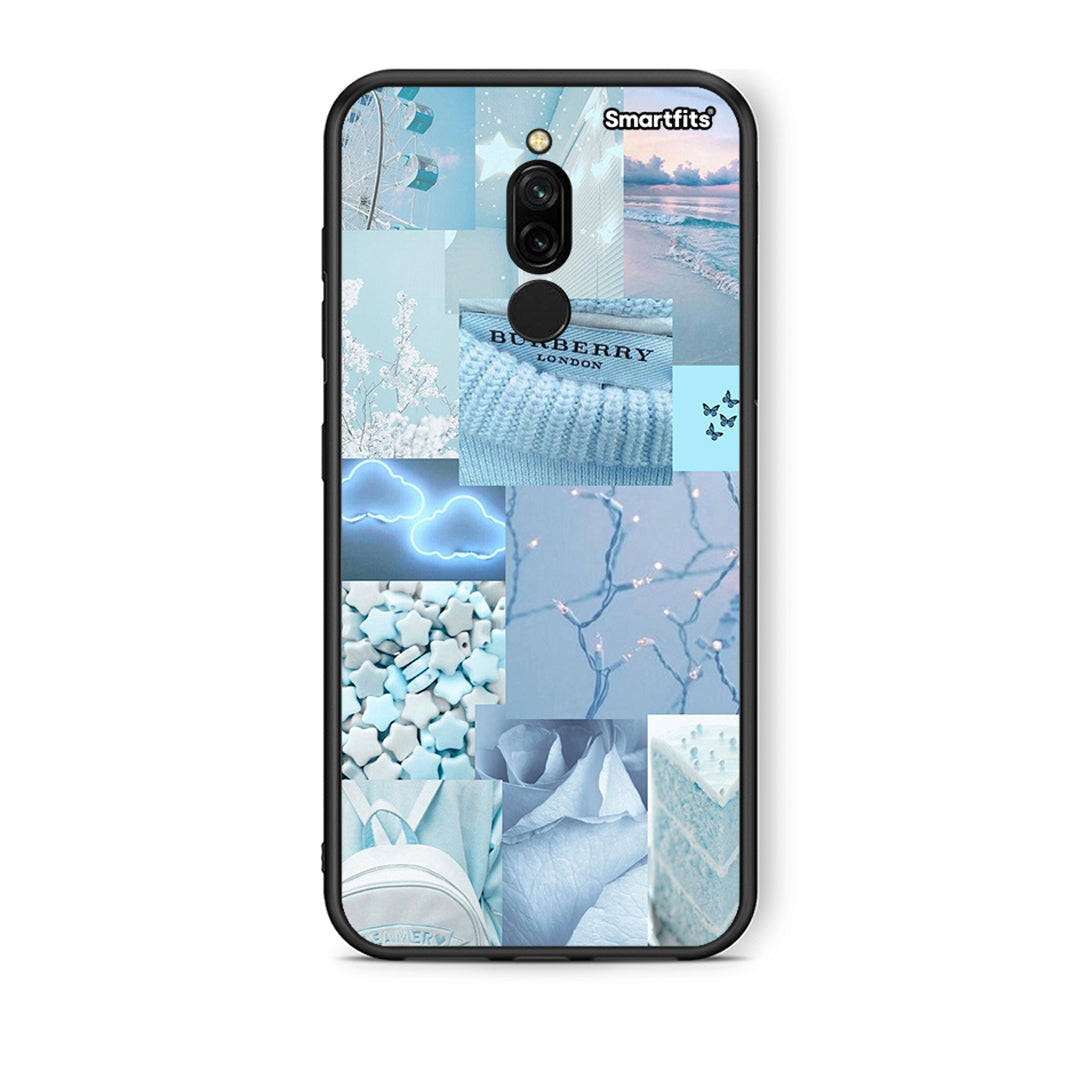 Xiaomi Redmi 8 Ciel Aesthetic Collage θήκη από τη Smartfits με σχέδιο στο πίσω μέρος και μαύρο περίβλημα | Smartphone case with colorful back and black bezels by Smartfits