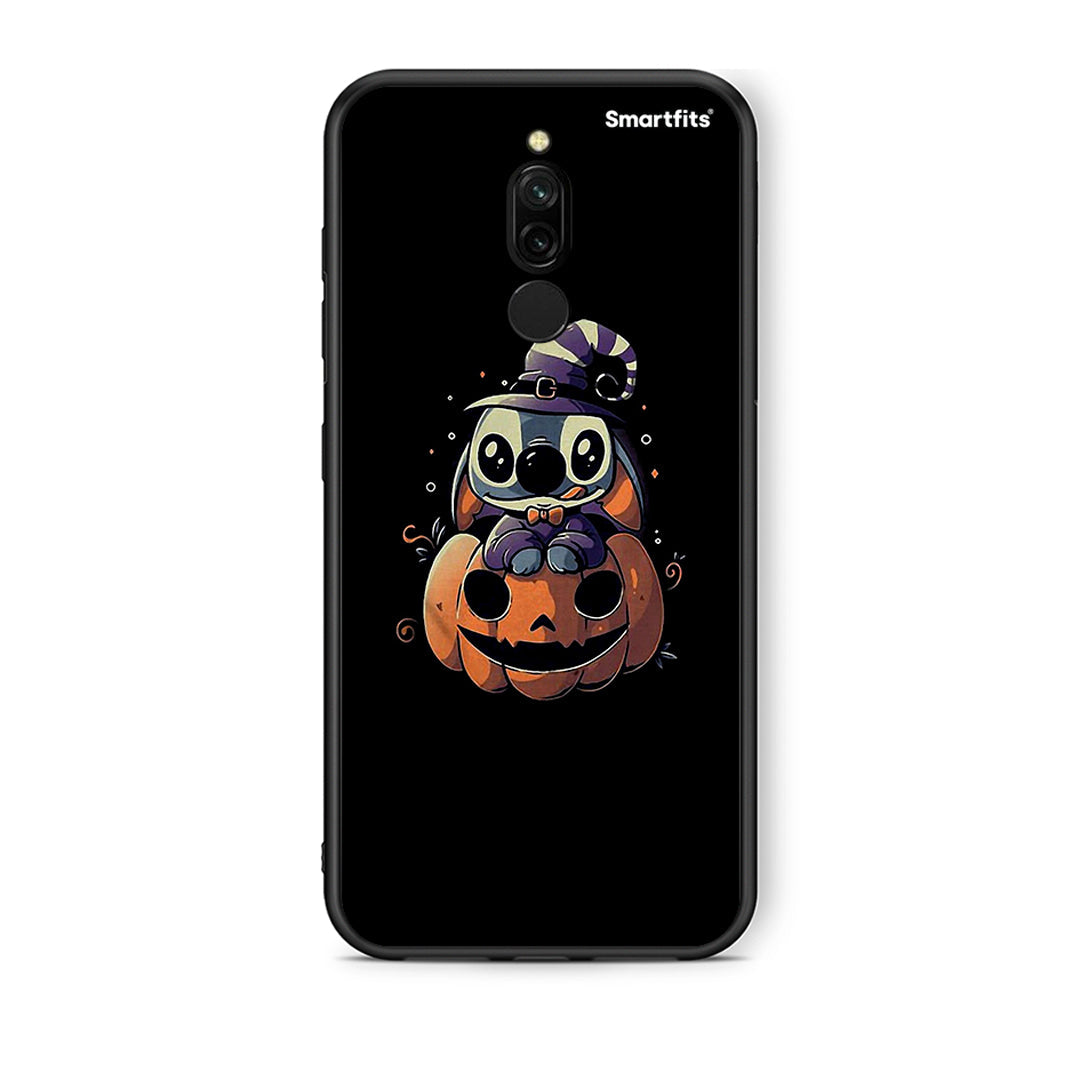 Xiaomi Redmi 8 Halloween Stitch θήκη από τη Smartfits με σχέδιο στο πίσω μέρος και μαύρο περίβλημα | Smartphone case with colorful back and black bezels by Smartfits