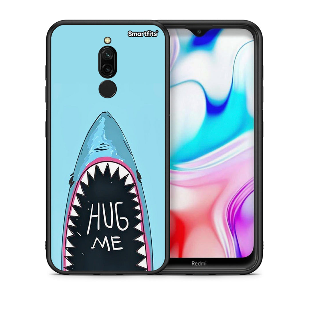 Θήκη Xiaomi Redmi 8 Hug Me από τη Smartfits με σχέδιο στο πίσω μέρος και μαύρο περίβλημα | Xiaomi Redmi 8 Hug Me case with colorful back and black bezels