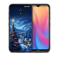 Thumbnail for Θήκη Xiaomi Redmi 8A Christmas Scenery από τη Smartfits με σχέδιο στο πίσω μέρος και μαύρο περίβλημα | Xiaomi Redmi 8A Christmas Scenery case with colorful back and black bezels