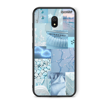 Xiaomi Redmi 8A Ciel Aesthetic Collage θήκη από τη Smartfits με σχέδιο στο πίσω μέρος και μαύρο περίβλημα | Smartphone case with colorful back and black bezels by Smartfits