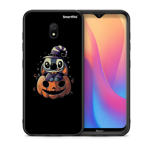 Θήκη Xiaomi Redmi 8A Halloween Stitch από τη Smartfits με σχέδιο στο πίσω μέρος και μαύρο περίβλημα | Xiaomi Redmi 8A Halloween Stitch case with colorful back and black bezels