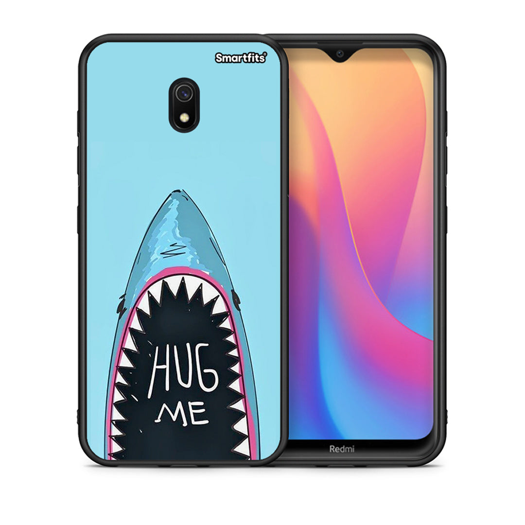 Θήκη Xiaomi Redmi 8A Hug Me από τη Smartfits με σχέδιο στο πίσω μέρος και μαύρο περίβλημα | Xiaomi Redmi 8A Hug Me case with colorful back and black bezels