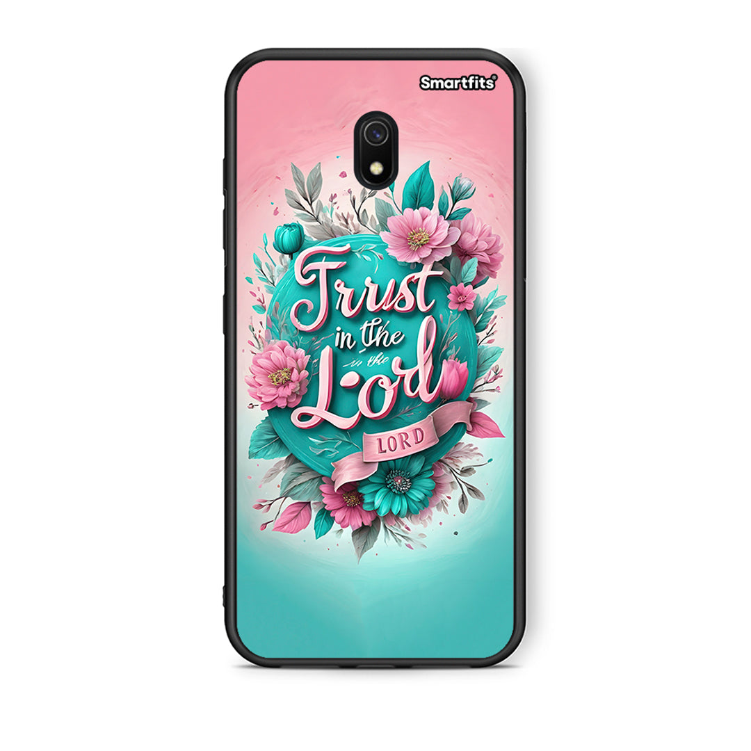 Xiaomi Redmi 8A Lord Trust θήκη από τη Smartfits με σχέδιο στο πίσω μέρος και μαύρο περίβλημα | Smartphone case with colorful back and black bezels by Smartfits