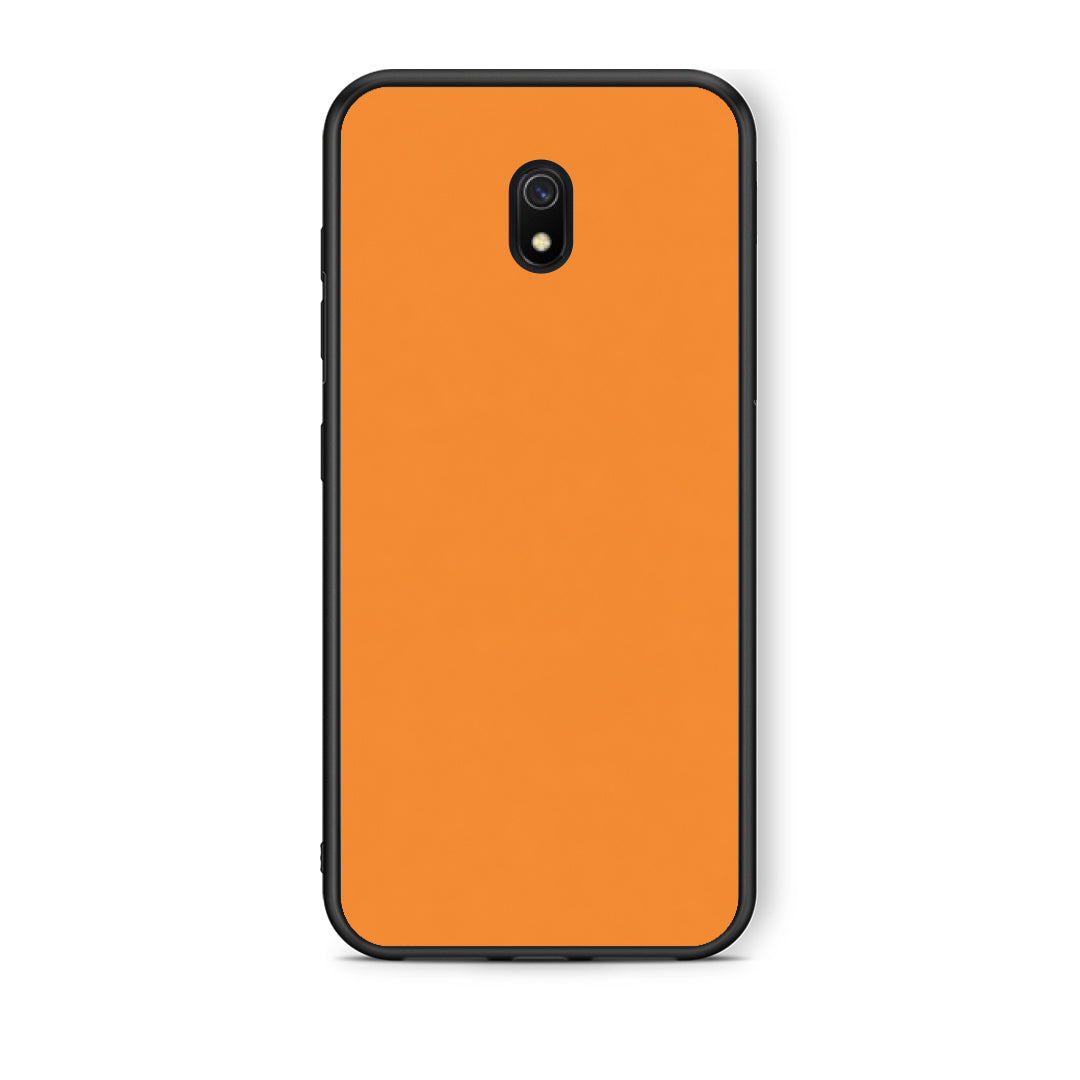 Θήκη Xiaomi Redmi 8A Tangerine Orange από τη Smartfits με σχέδιο στο πίσω μέρος και μαύρο περίβλημα | Xiaomi Redmi 8A Tangerine Orange case with colorful back and black bezels