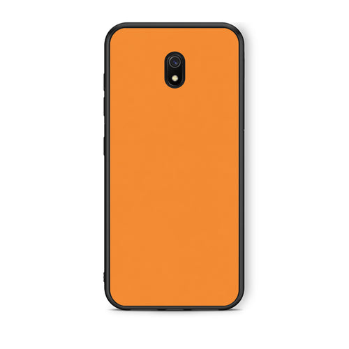 Θήκη Xiaomi Redmi 8A Tangerine Orange από τη Smartfits με σχέδιο στο πίσω μέρος και μαύρο περίβλημα | Xiaomi Redmi 8A Tangerine Orange case with colorful back and black bezels