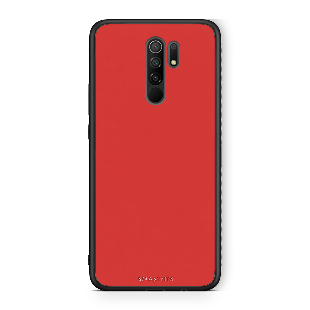 Θήκη Xiaomi Redmi 9 / 9 Prime Poppy Red από τη Smartfits με σχέδιο στο πίσω μέρος και μαύρο περίβλημα | Xiaomi Redmi 9 / 9 Prime Poppy Red case with colorful back and black bezels