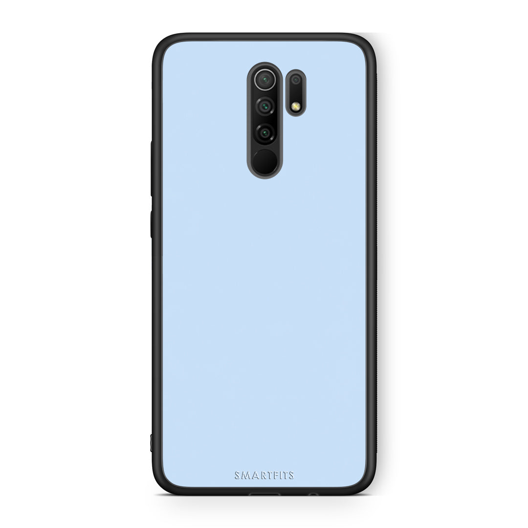 Θήκη Xiaomi Redmi 9 / 9 Prime Powder Blue από τη Smartfits με σχέδιο στο πίσω μέρος και μαύρο περίβλημα | Xiaomi Redmi 9 / 9 Prime Powder Blue case with colorful back and black bezels