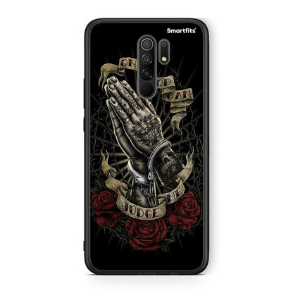 Xiaomi Redmi 9/9 Prime Judge By God θήκη από τη Smartfits με σχέδιο στο πίσω μέρος και μαύρο περίβλημα | Smartphone case with colorful back and black bezels by Smartfits