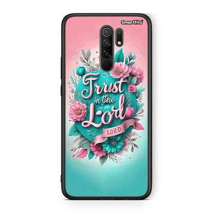 Xiaomi Redmi 9/9 Prime Lord Trust θήκη από τη Smartfits με σχέδιο στο πίσω μέρος και μαύρο περίβλημα | Smartphone case with colorful back and black bezels by Smartfits