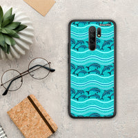 Thumbnail for Swimming Dolphins - Xiaomi Redmi 9 / 9 Prime θήκη